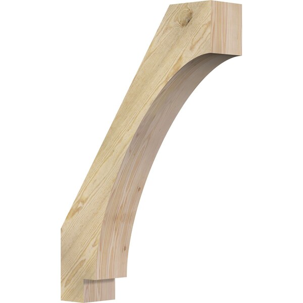 Ekena Millwork 6"W x 26"D x 38"H Imperial Rough Sawn Knee Brace, Douglas Fir BRC06X26X38IMP00RDF - main